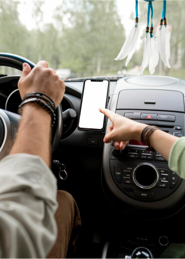 Comfortable taxi travel